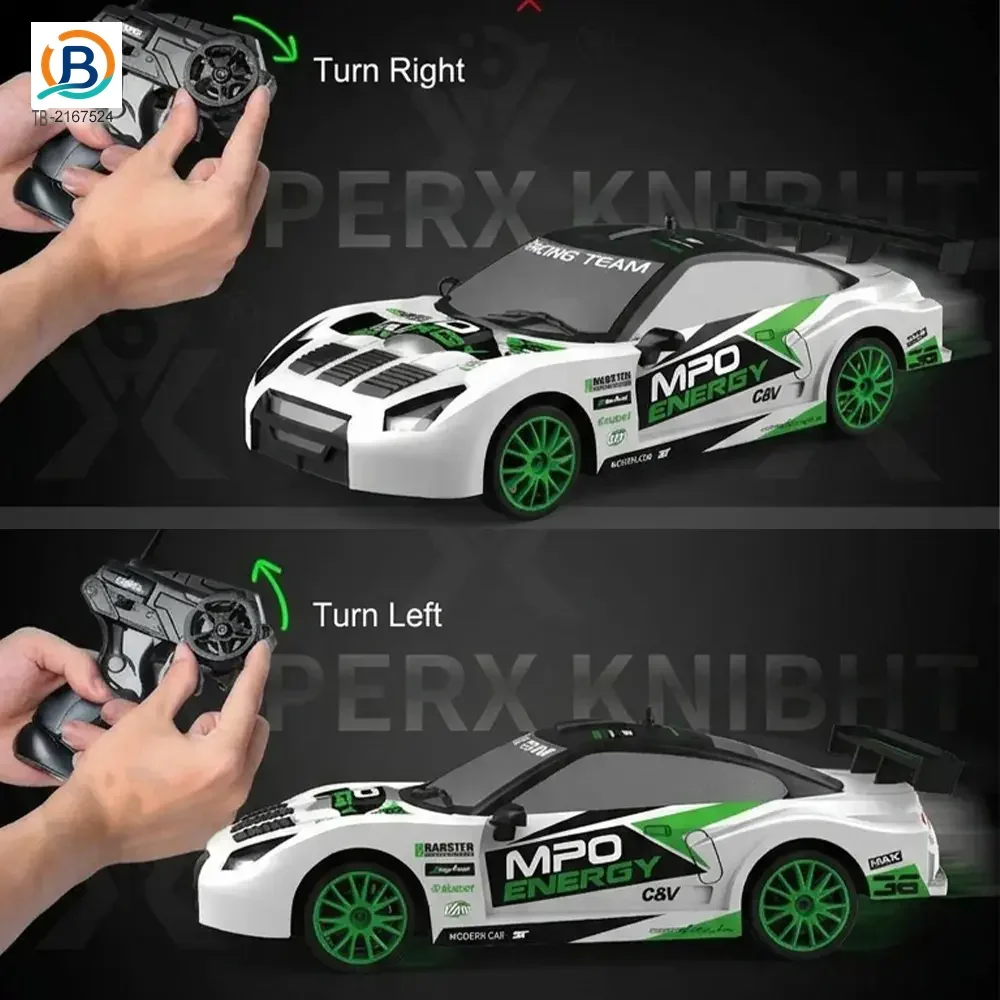 RC Drift Car, 1:24 Scale, 2.4GHz, 4WD (TB-2167524) — product photograph 2