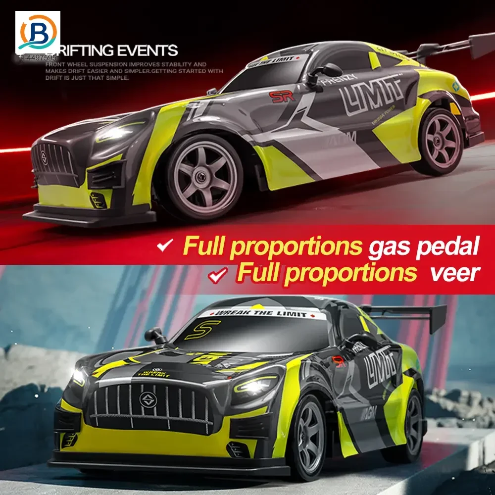 1:16 RC Drift Car, 4WD RC High-Speed Drift Car for Kids, with LED Lights (TB-4497595) — product photograph 3