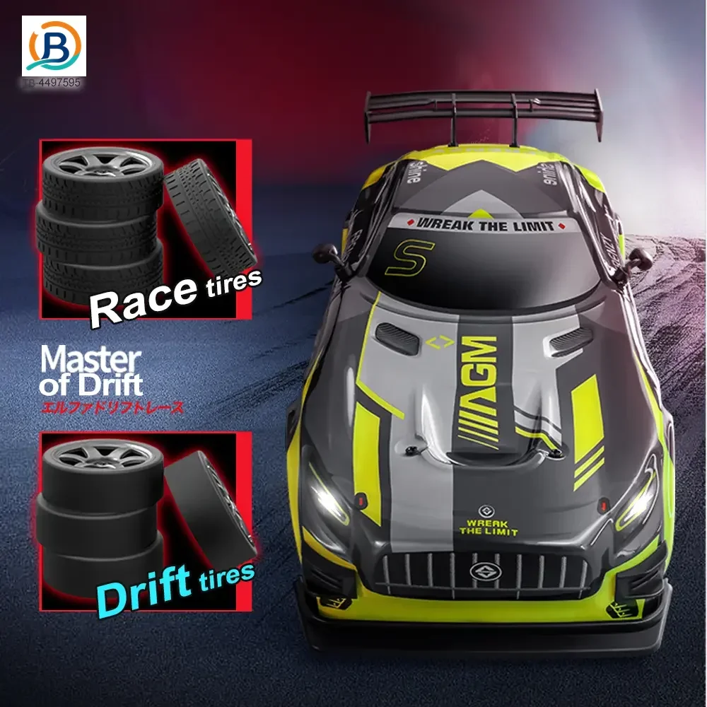 1:16 RC Drift Car, 4WD RC High-Speed Drift Car for Kids, with LED Lights (TB-4497595) — product photograph 5