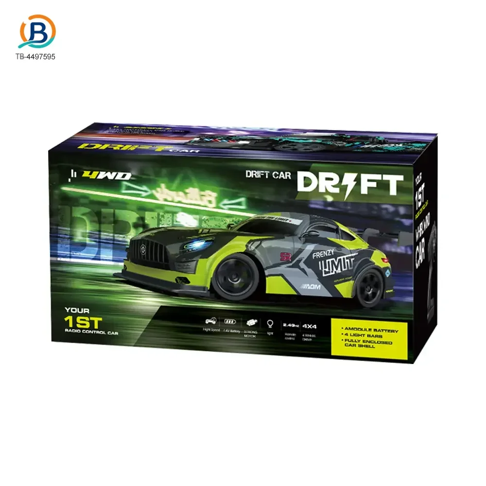 1:16 RC Drift Car, 4WD RC High-Speed Drift Car for Kids, with LED Lights (TB-4497595) — product photograph 6