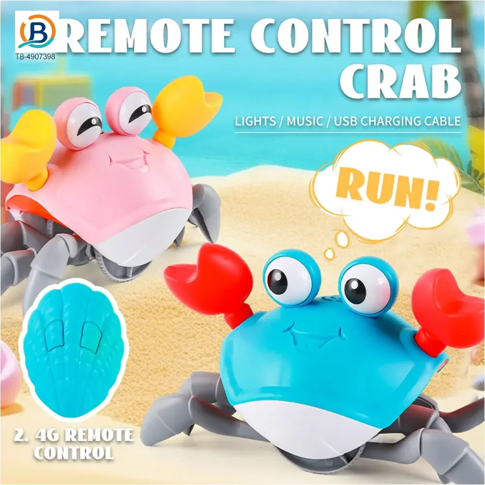 RC Electric Induction Crab with Sound and Light (TB-4907398) — product photograph 5