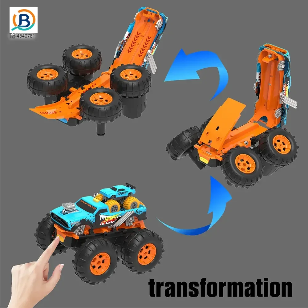 2-in-1 Remote Control Catapult Car with Transform Launcher Track (TB-4540781) — product photograph 3