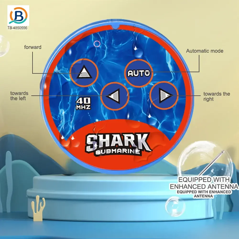 Electric Waterproof Remote Control Shark, Infrared-Controlled Water Toy- RC Shark Toy (TB-4850556) — product photograph 10