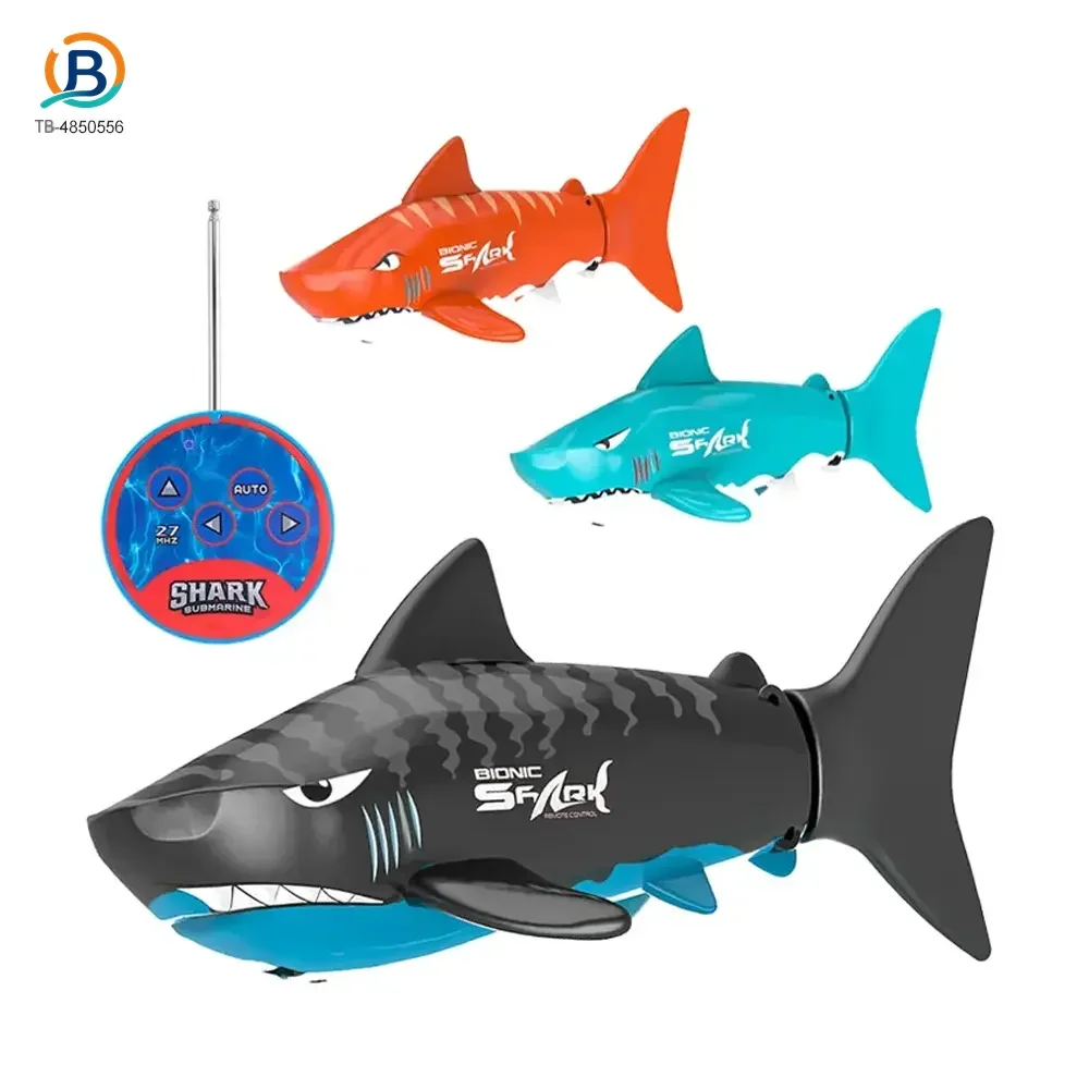 Electric Waterproof Remote Control Shark, Infrared-Controlled Water Toy- RC Shark Toy (TB-4850556) — product photograph 2