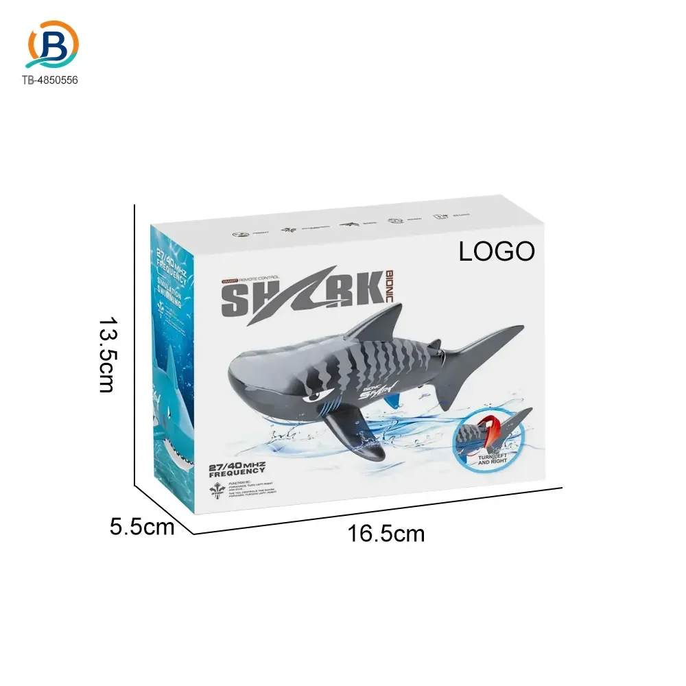 Electric Waterproof Remote Control Shark, Infrared-Controlled Water Toy- RC Shark Toy (TB-4850556) — product photograph 6