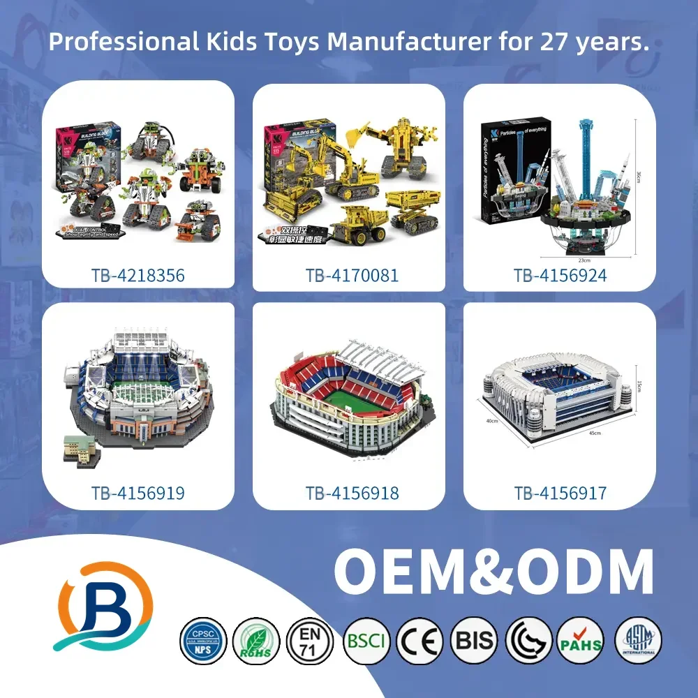 5-in-1 Engineering Building Set With RC & APP, STEM Educational Toy (TB-4170081) — product photograph 10