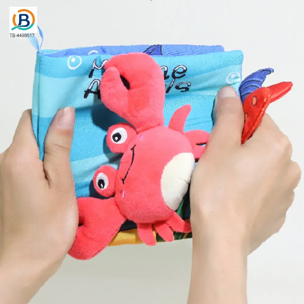 Animal Soft Books with Crinkle Tails, Early Education Toy Supplies (TB-4498617) — product photograph 5
