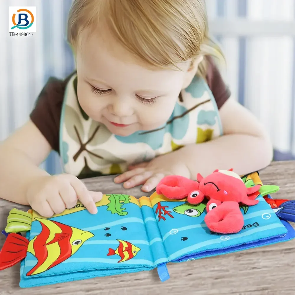 Animal Soft Books with Crinkle Tails, Early Education Toy Supplies (TB-4498617) — product photograph 6