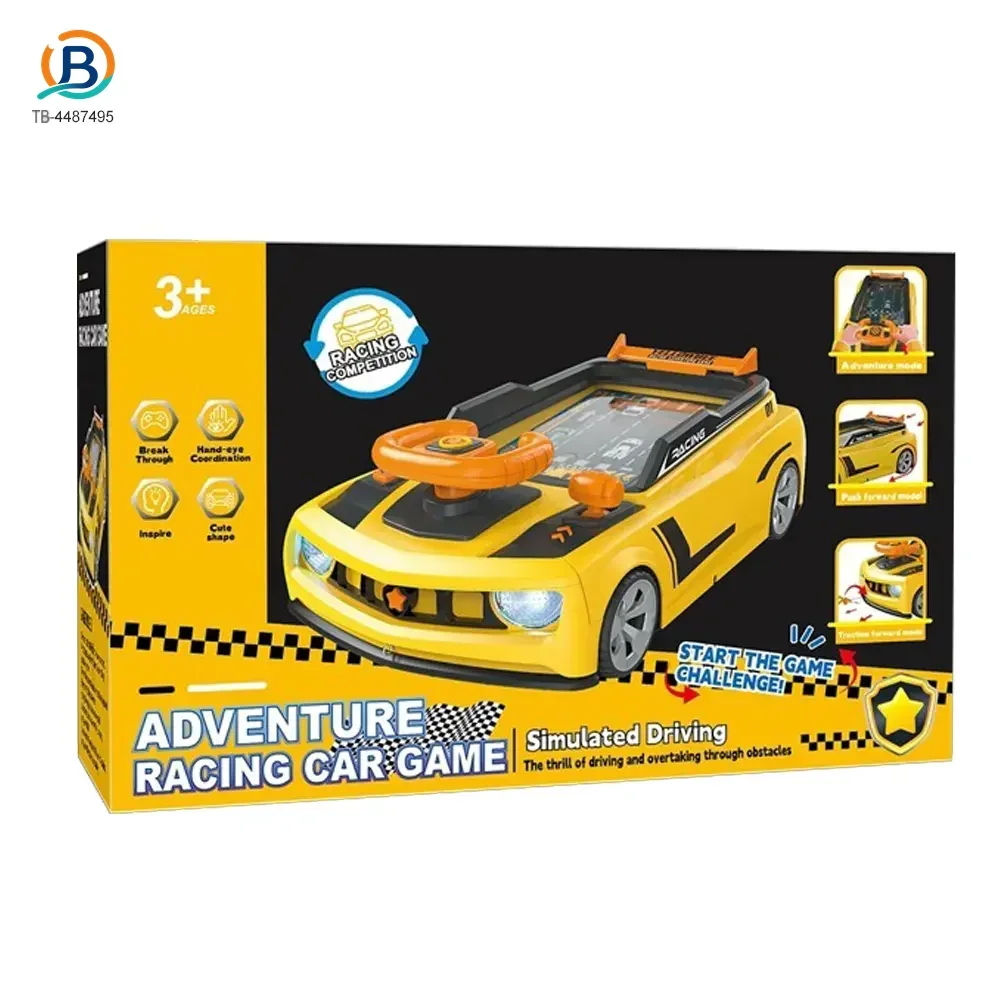 Racing Adventure Game Steering Wheel Toy with Music and Light (TB-4487495) — product photograph 6