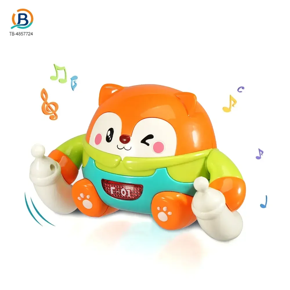 Tumbling Pet Crawling Toy with Lights, Music & Voice Sensor (TB-4857724) — product photograph 1