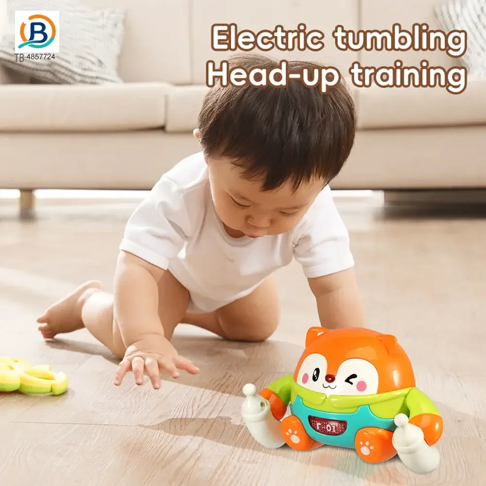 Tumbling Pet Crawling Toy with Lights, Music & Voice Sensor (TB-4857724) — product photograph 3