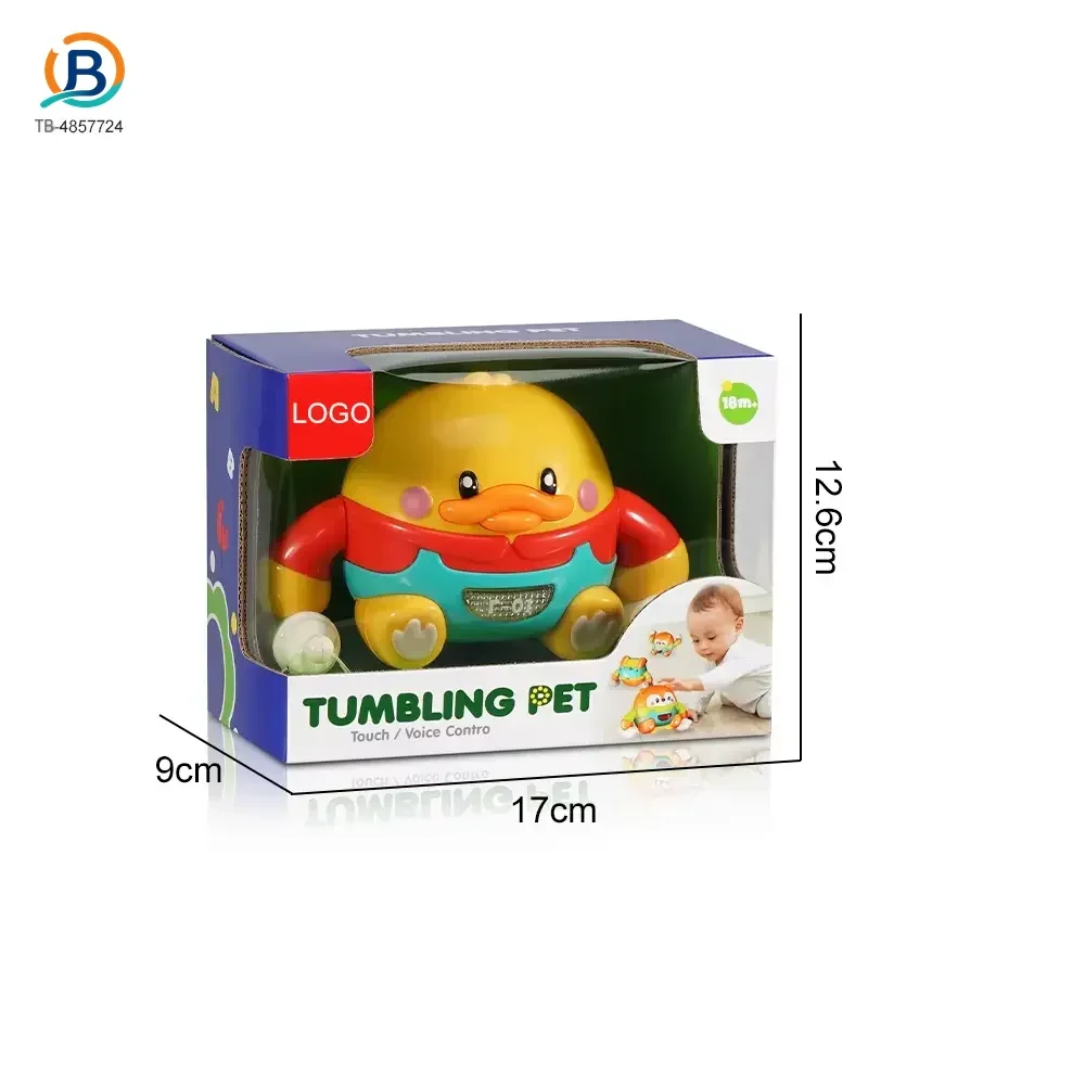 Tumbling Pet Crawling Toy with Lights, Music & Voice Sensor (TB-4857724) — product photograph 4