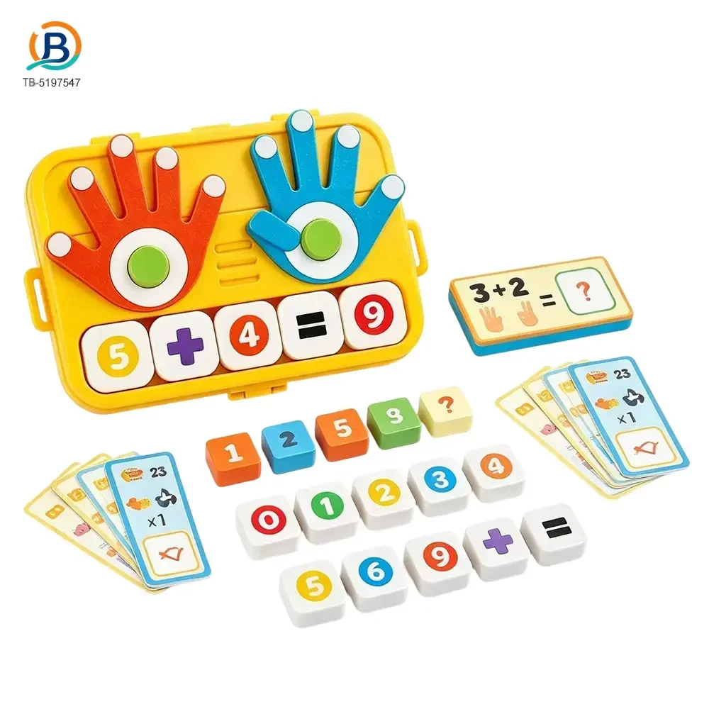 Finger Counting Board, Educational Number Logic Game for Kids (TB-5197547) — product photograph 1