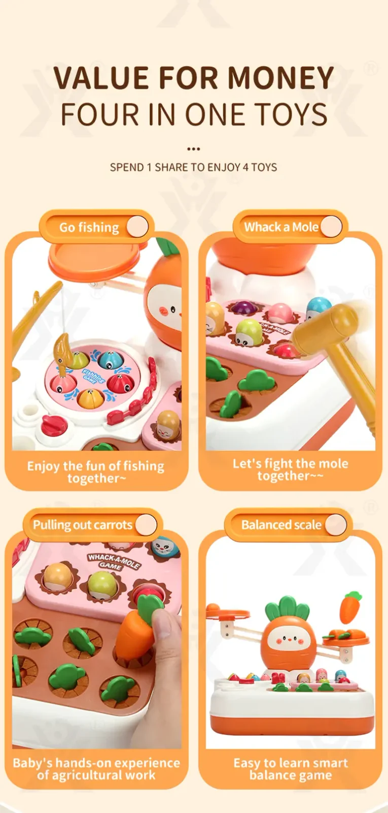 4-in-1 Multi-Activity Toy (TB-4274271) — illustrated product details, panel 2