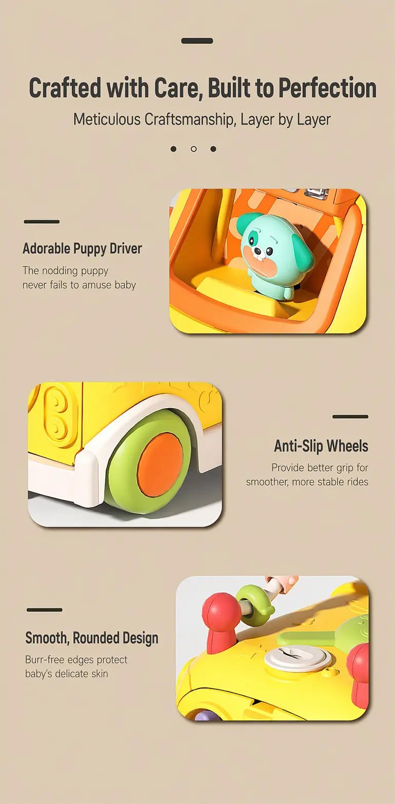 Activity Shape Sorting Bus, Educational Baby Musical Toy (TB-5316417) — illustrated product details, panel 7