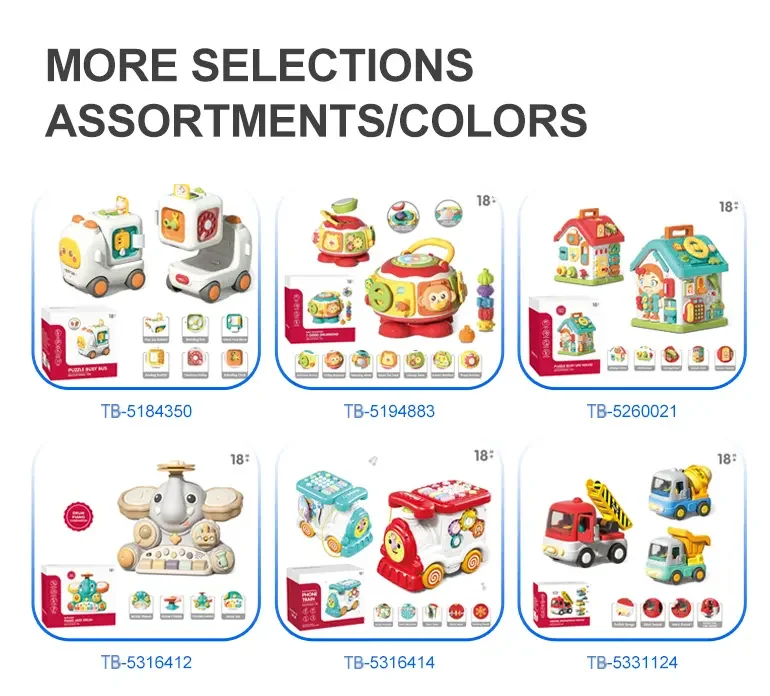 Activity Shape Sorting Bus, Educational Baby Musical Toy (TB-5316417) — illustrated product details, panel 8