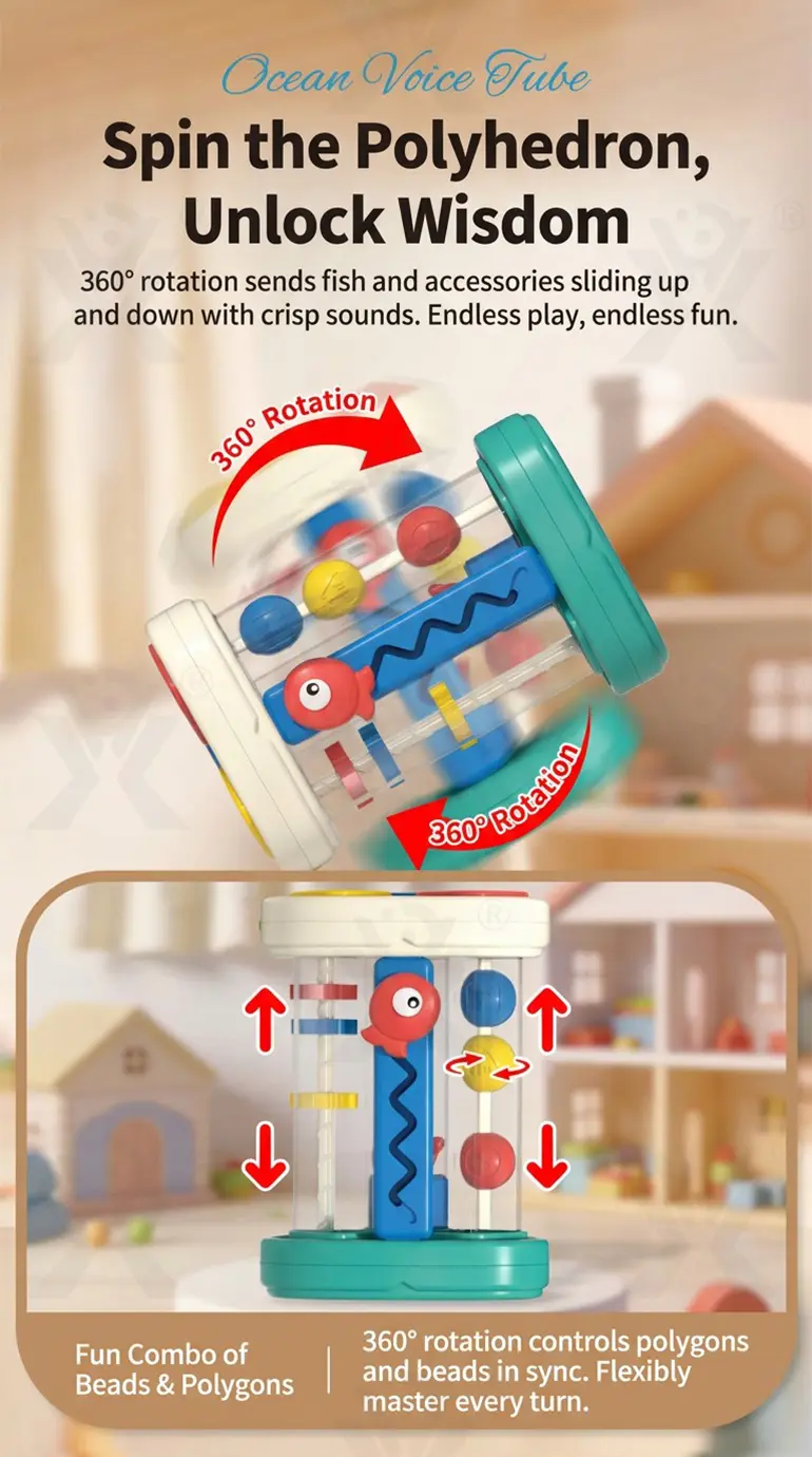Multifunctional Baby Shape Sorter Hooty Sound Tube Toy (TB-5226878) — illustrated product details, panel 3