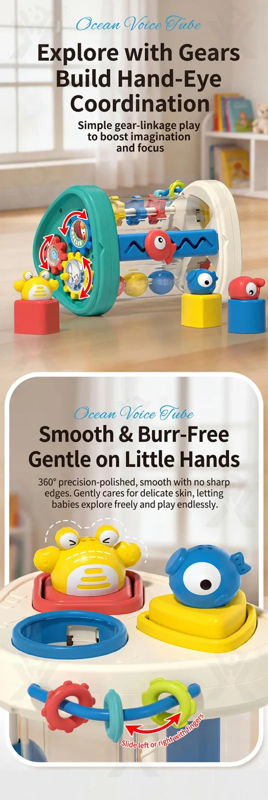 Multifunctional Baby Shape Sorter Hooty Sound Tube Toy (TB-5226878) — illustrated product details, panel 5