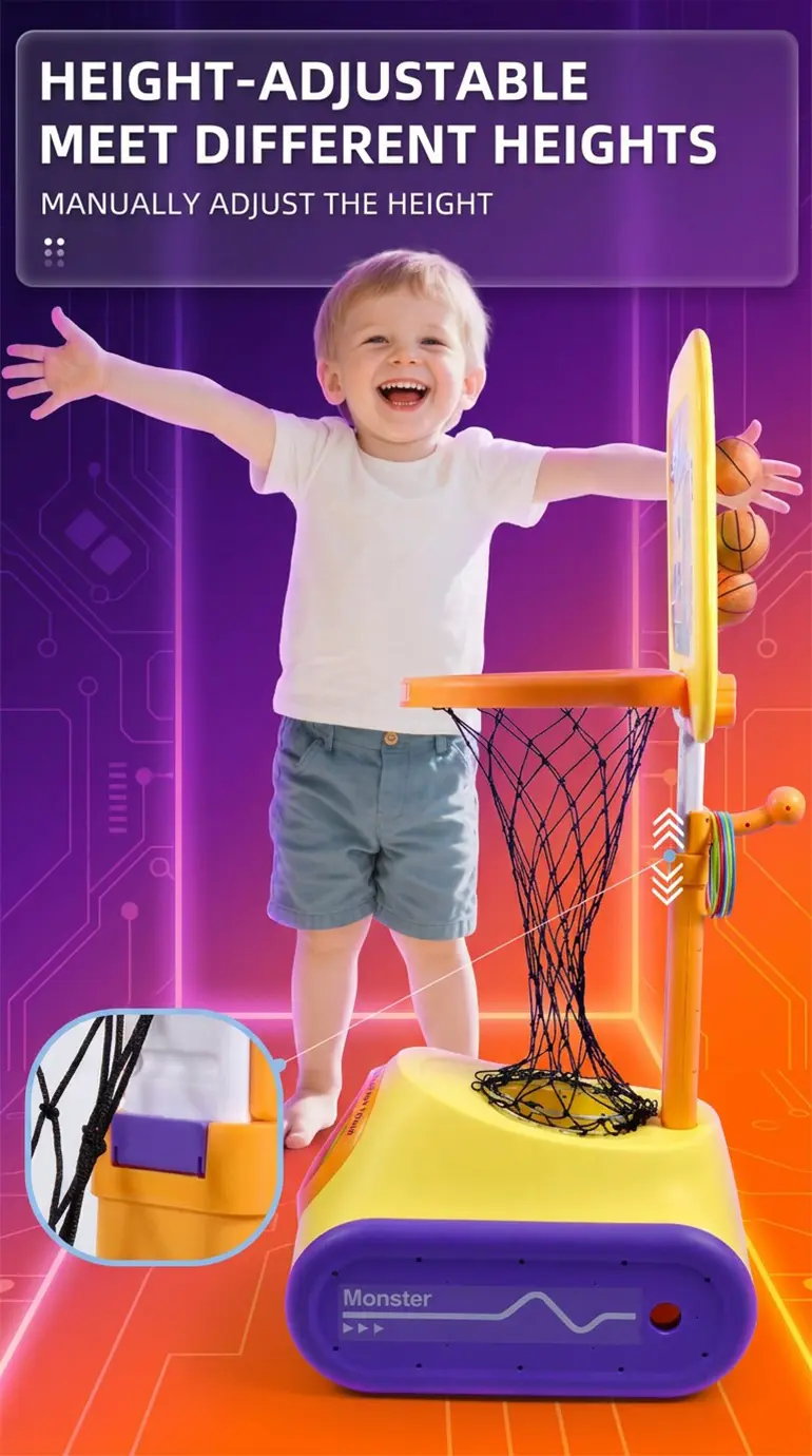 Basketball Shooting Machine Toy Supplies (TB-5170675) — illustrated product details, panel 5