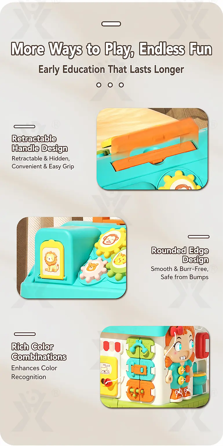 Montessori Busy House Activity Toy for Toddler (TB-5260021) — illustrated product details, panel 10