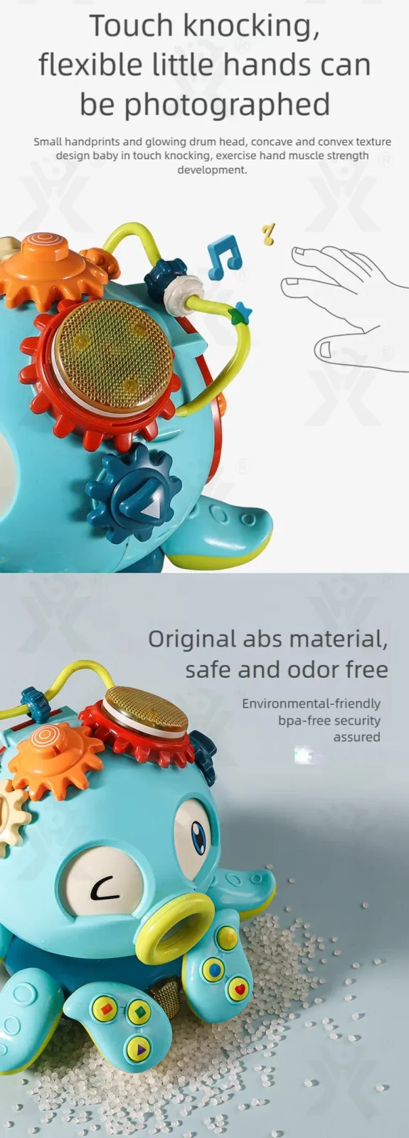 Crawling Octopus Toy For Early Learning (TB-2893845) — illustrated product details, panel 5