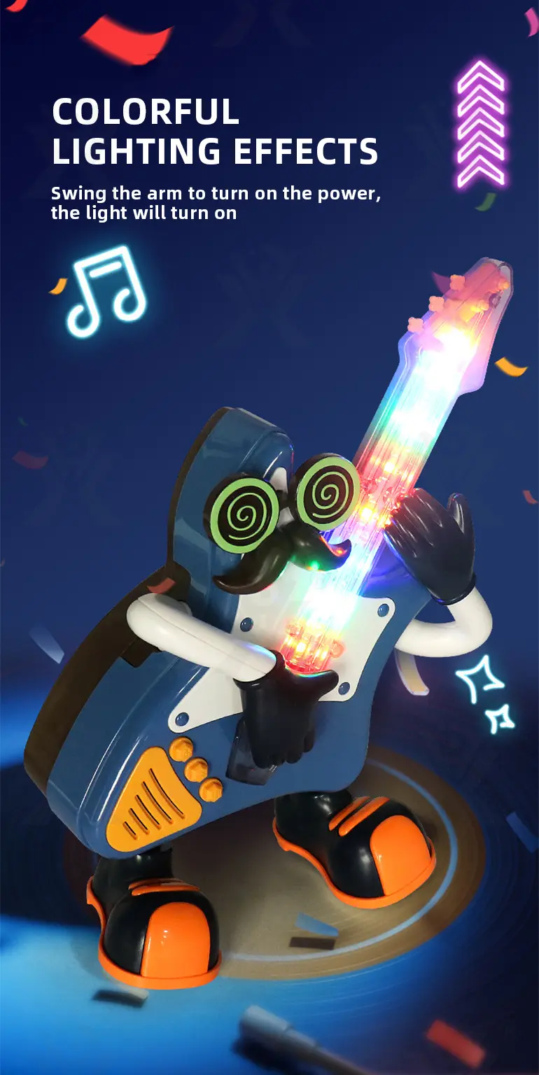 Kids Dancing Rocking Guitar Musical Toy (TB-4268782) — illustrated product details, panel 4
