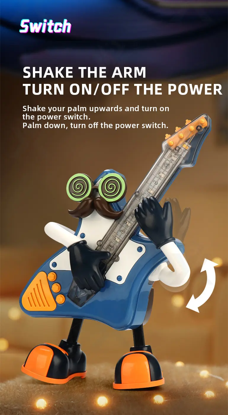Kids Dancing Rocking Guitar Musical Toy (TB-4268782) — illustrated product details, panel 5