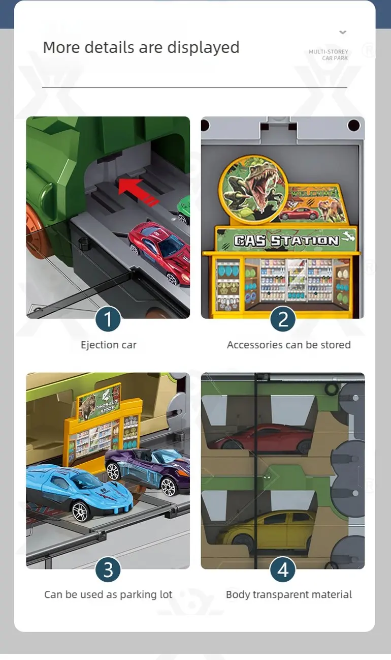 Dinosaur Railcar Toy, Track Toy Sets Supply From China (TB-4130753) — illustrated product details, panel 4