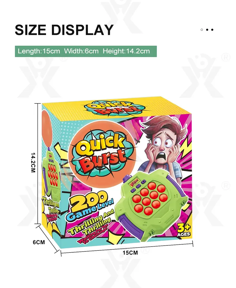 Fast Push Pop Game Toy, Fidget Toys with Balloon for Kids (TB-4449088) — illustrated product details, panel 7