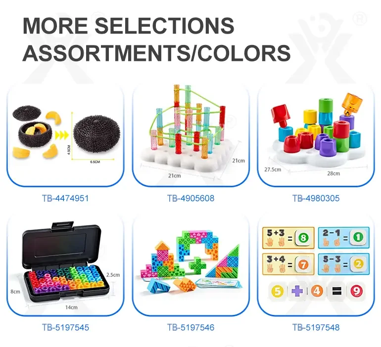 Finger Counting Board, Educational Number Logic Game for Kids (TB-5197547) — illustrated product details, panel 10