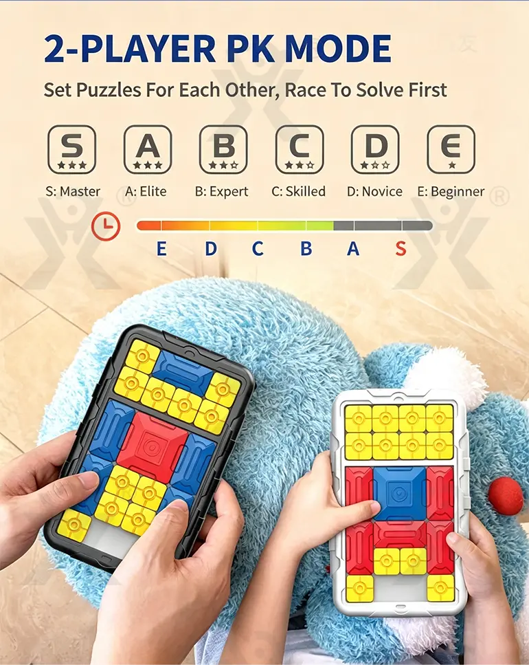 Sliding Block Game, Huarong Road Game (TB-5345705) — illustrated product details, panel 5