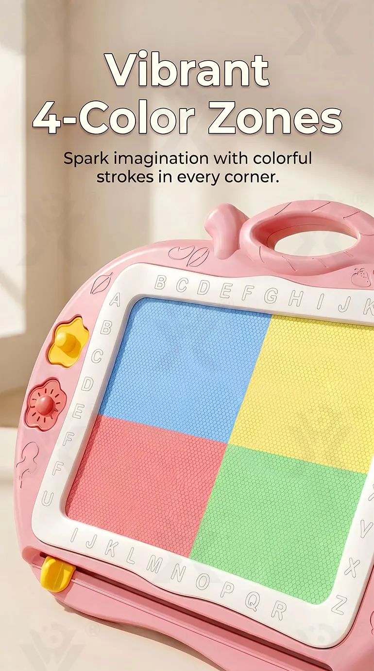 Magnetic Drawing Board for Kids (TB-4186139) — illustrated product details, panel 2