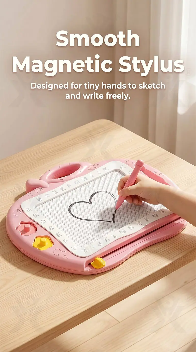 Magnetic Drawing Board for Kids (TB-4186139) — illustrated product details, panel 4