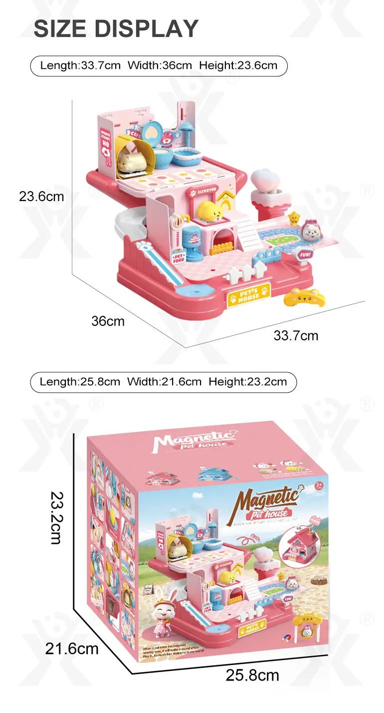 Magnetic Pet House Perfect Gift For Children (TB-5292406) — illustrated product details, panel 10