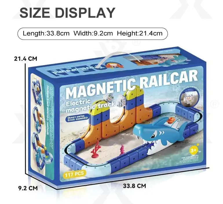 Magnetic Car Building Block, STEM Toy Factory Supply (TB-5135204) — illustrated product details, panel 12