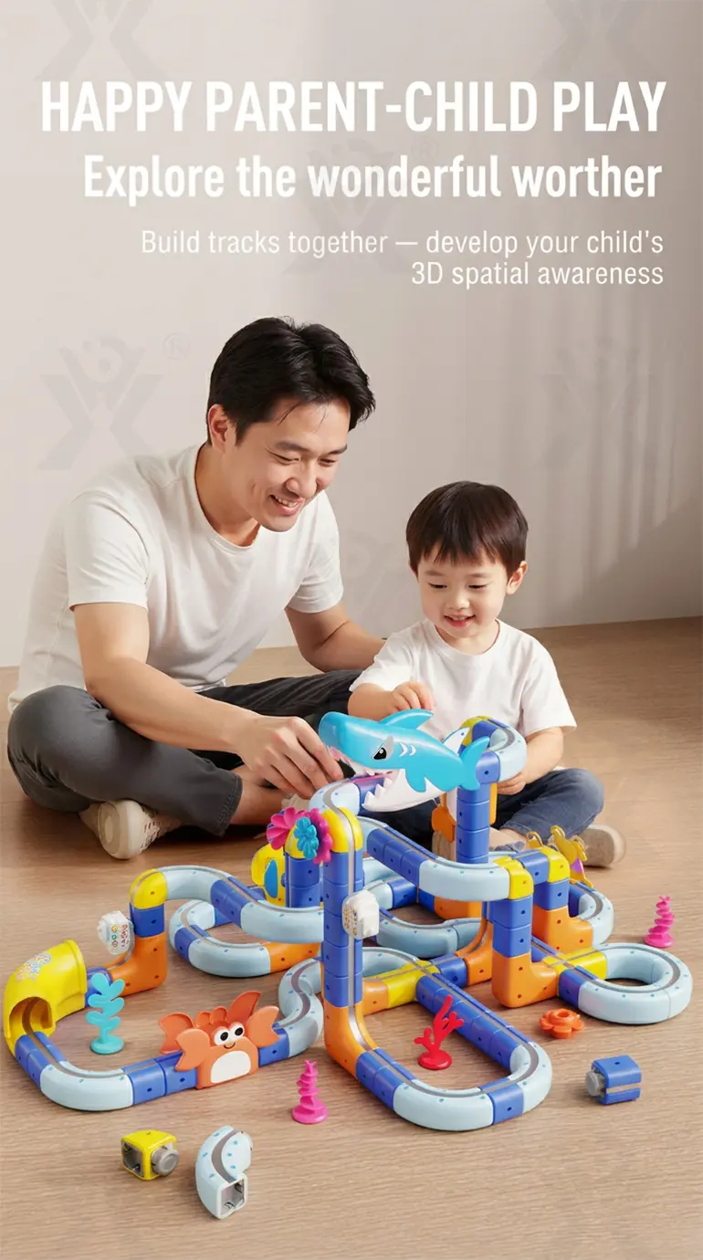 Magnetic Car Building Block, STEM Toy Factory Supply (TB-5135204) — illustrated product details, panel 2