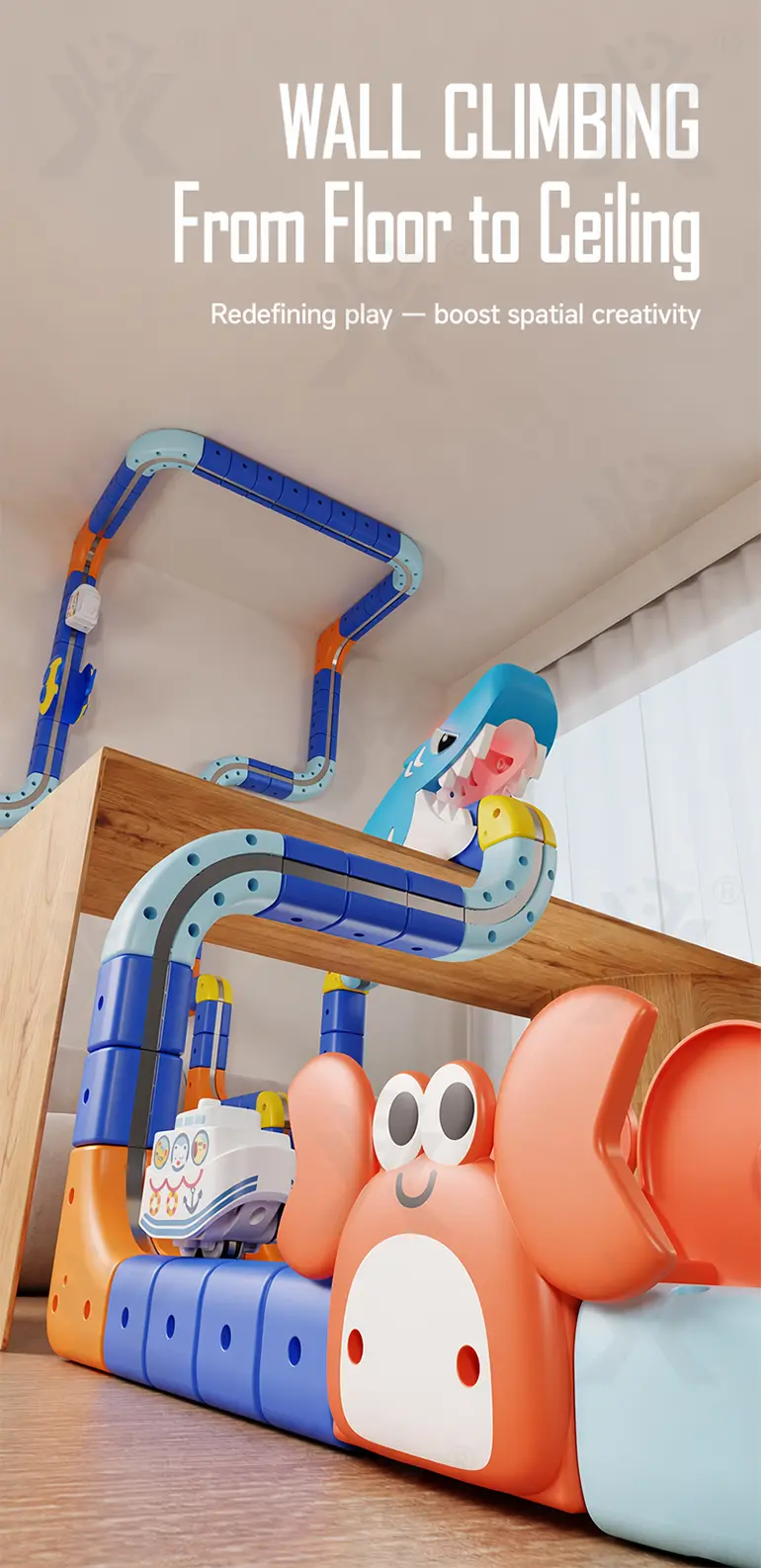 Magnetic Car Building Block, STEM Toy Factory Supply (TB-5135204) — illustrated product details, panel 5