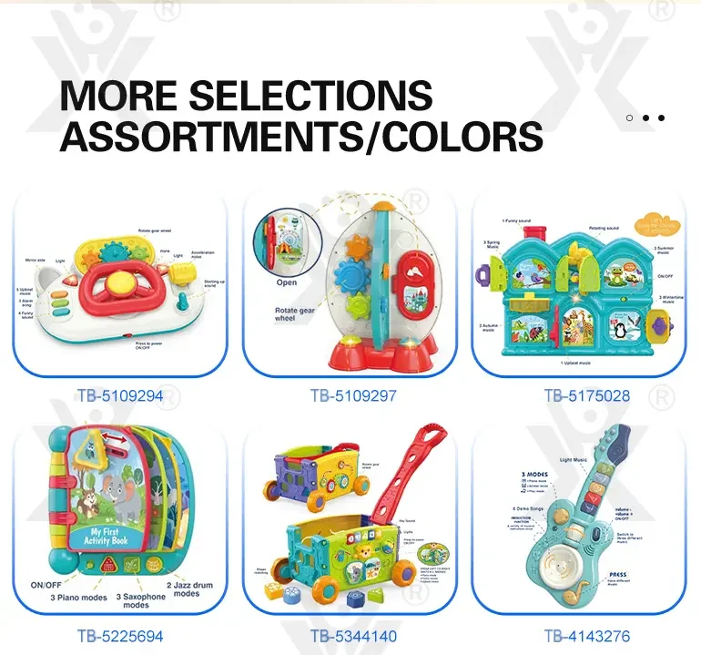 Kids’ Guitar Toys with LED Lights & Sound, Interactive Early Learning Supply (TB-4143276) — illustrated product details, panel 8