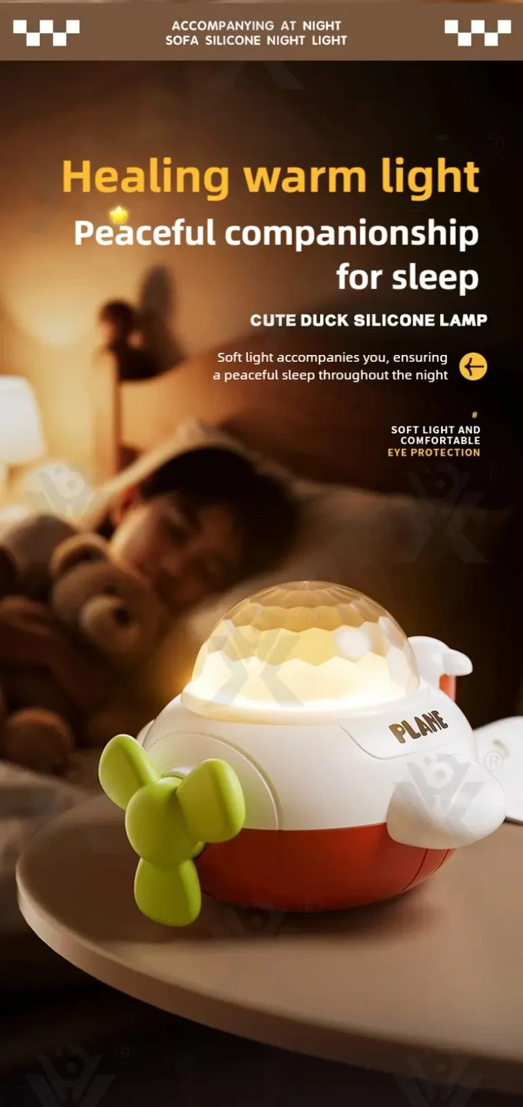 Touch Projection Musical Plane (TB-5170675) — illustrated product details, panel 5