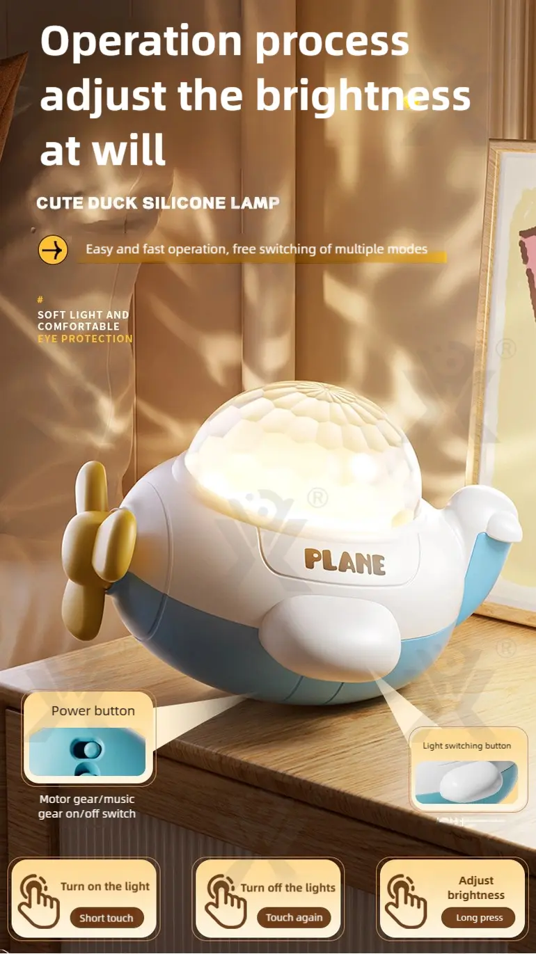 Touch Projection Musical Plane (TB-5170675) — illustrated product details, panel 7