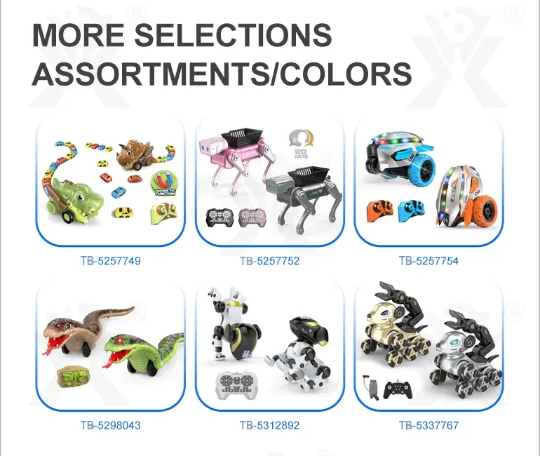 RC Multi-functional Robot Dinosaur Toy with Smoke (TB-5003514) — illustrated product details, panel 8