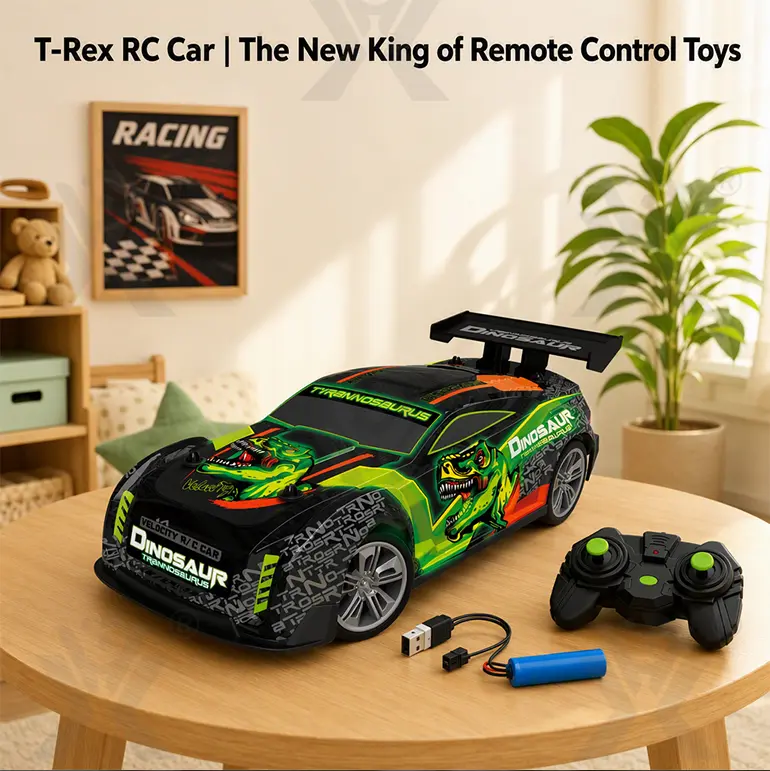 1:16 Scale RC Drift Car with Dual Motors (TB-4363246) — illustrated product details, panel 2