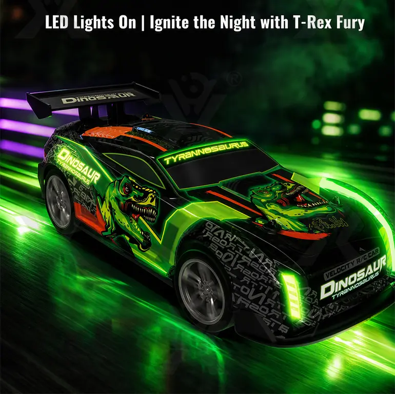 1:16 Scale RC Drift Car with Dual Motors (TB-4363246) — illustrated product details, panel 4