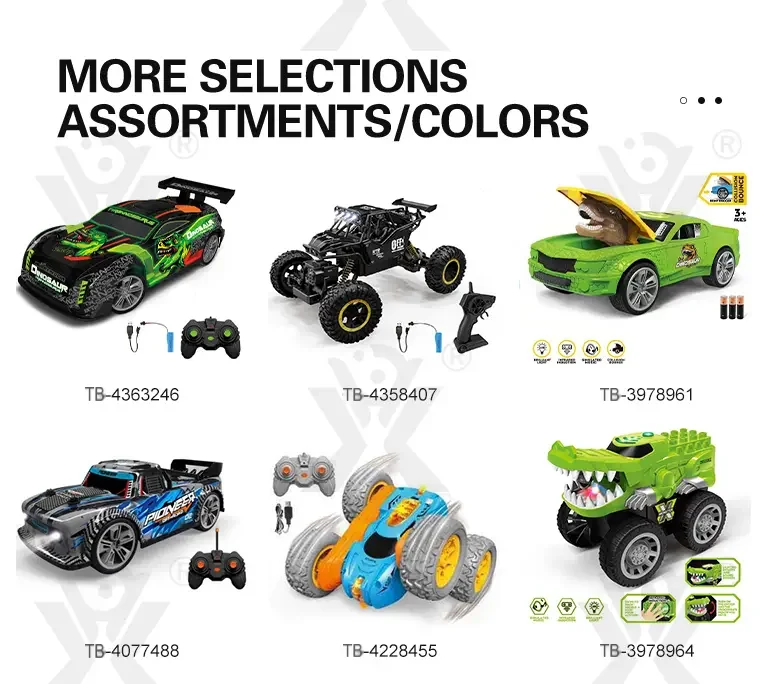 1:16 Scale RC Drift Car with Dual Motors (TB-4363246) — illustrated product details, panel 6