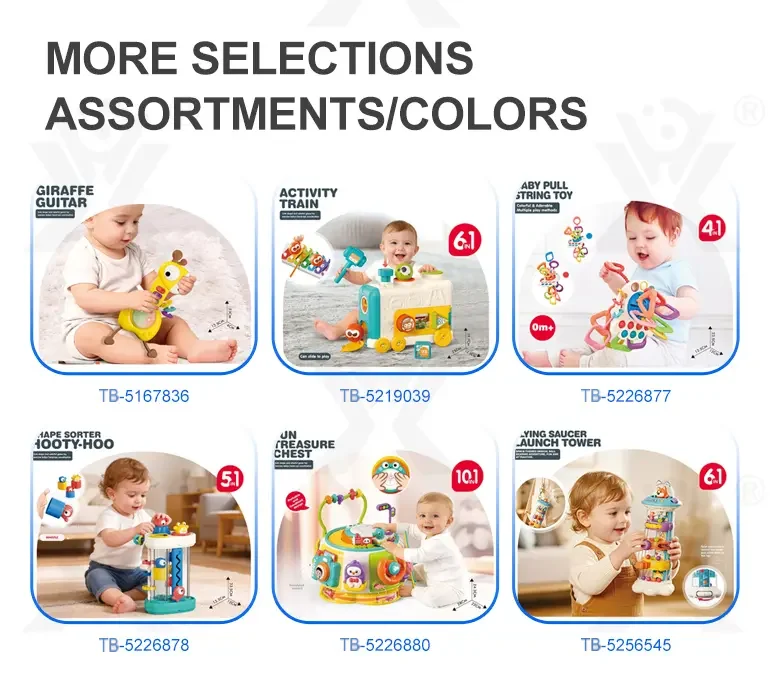 Montessori Busy Board Toys, Spinning, Sliding & Fine Motor Skill Activities Learning Toy (TB-5167837) — illustrated product details, panel 8
