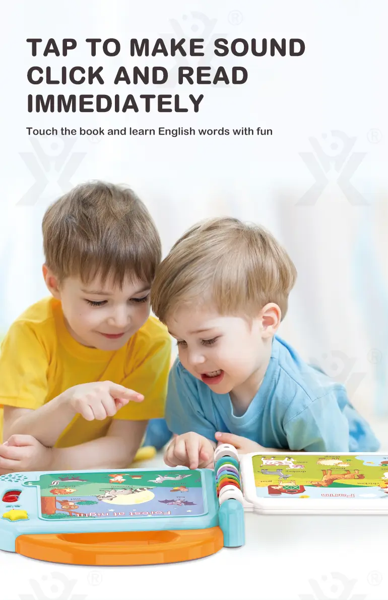 Touch & Teach Word Book of Animal World (TB-4496854) — illustrated product details, panel 2