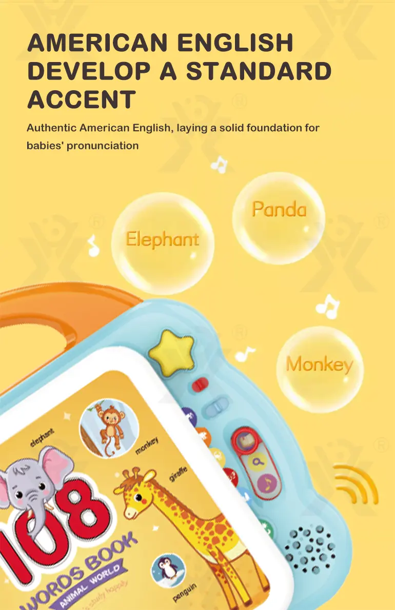Touch & Teach Word Book of Animal World (TB-4496854) — illustrated product details, panel 5