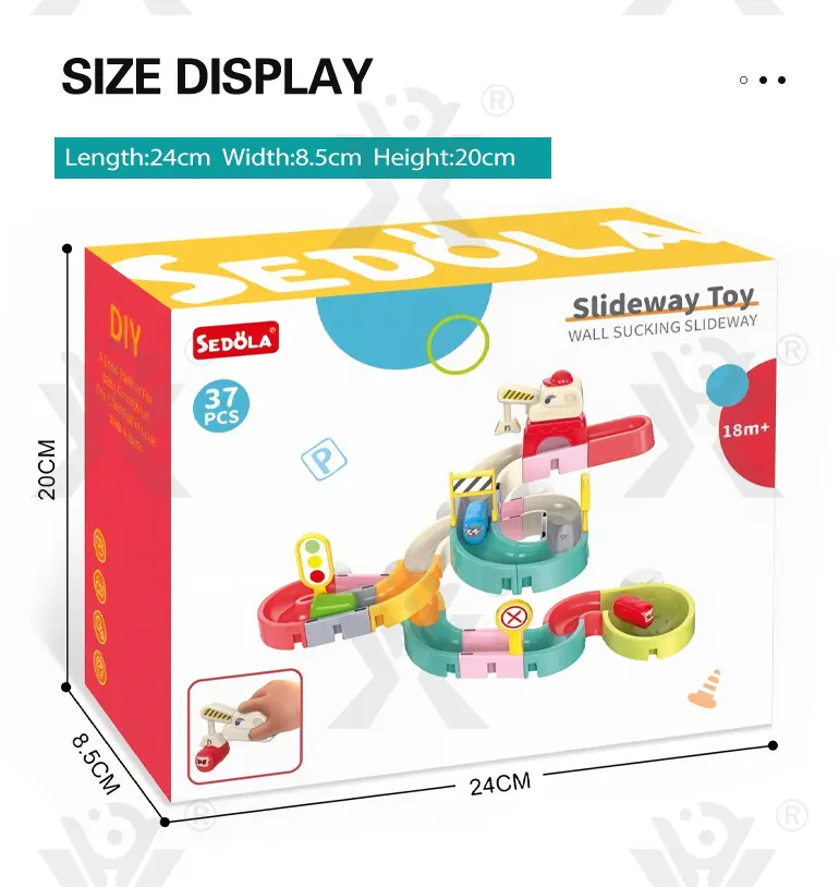 Bath Toys, Water Slide Building Toy for Toddlers (TB-4976524) — illustrated product details, panel 10