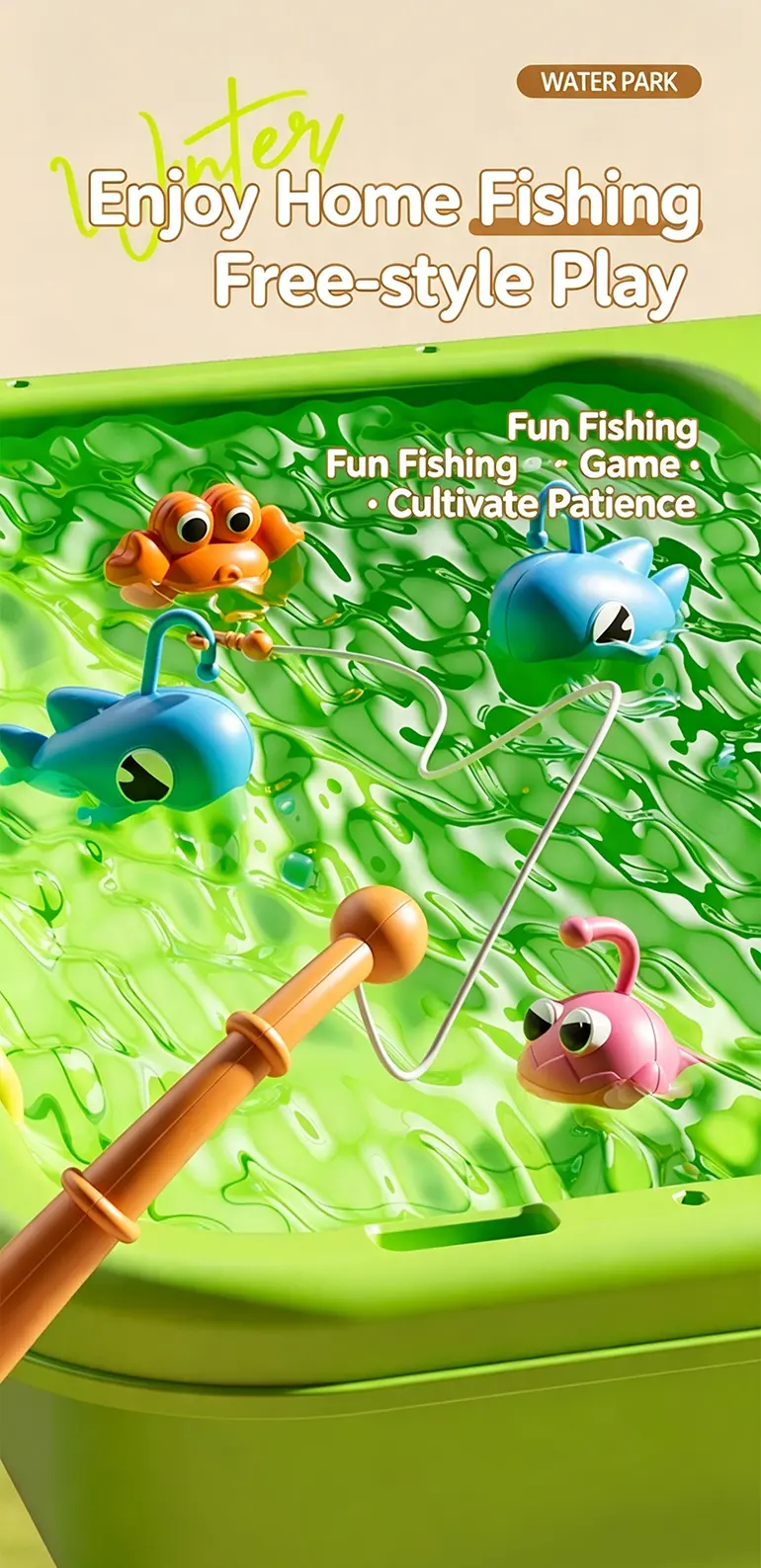 Water Table Toy, Children’s Play Sink Supply (TB-5241956) — illustrated product details, panel 5
