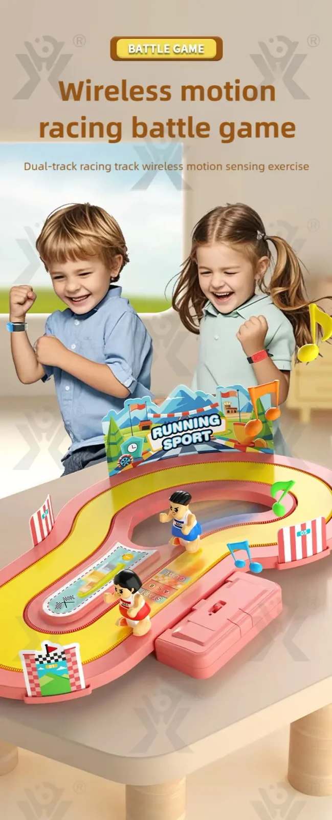 Wireless Motion Sensing Racing Game (TB-5188226) — illustrated product details, panel 1